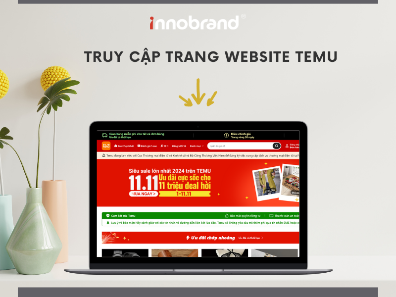 cách đăng ký tài khoản Temu