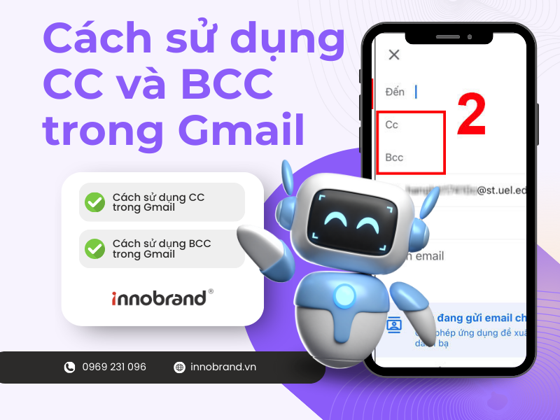Cách sử dụng CC và BCC trong Gmail
