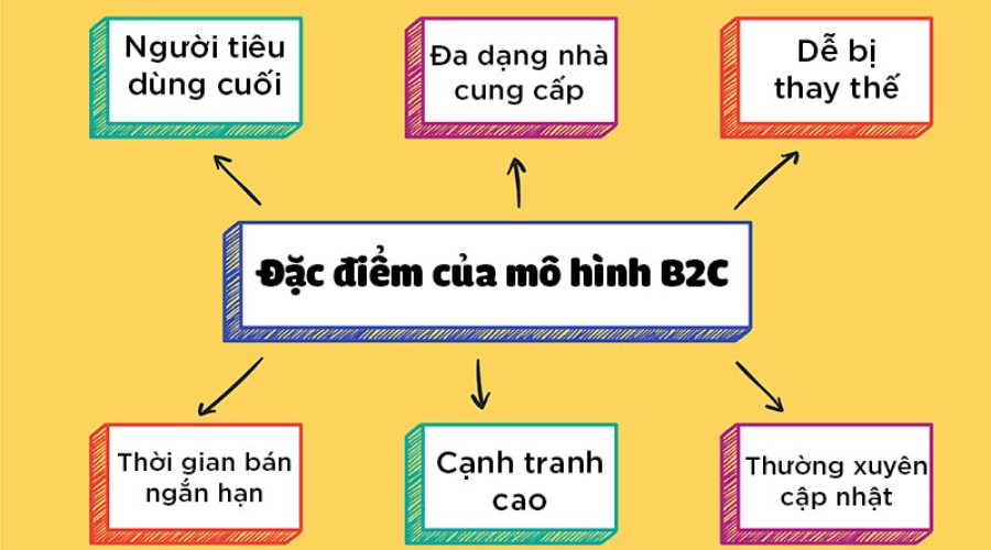 Đặc điểm của mô hình kinh doanh B2C là gì