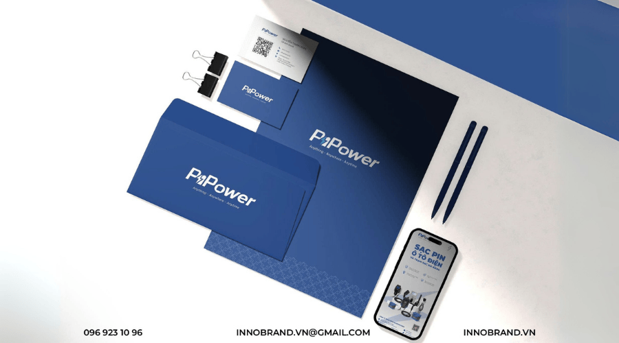 Bộ nhận diện thương hiệu PiPower