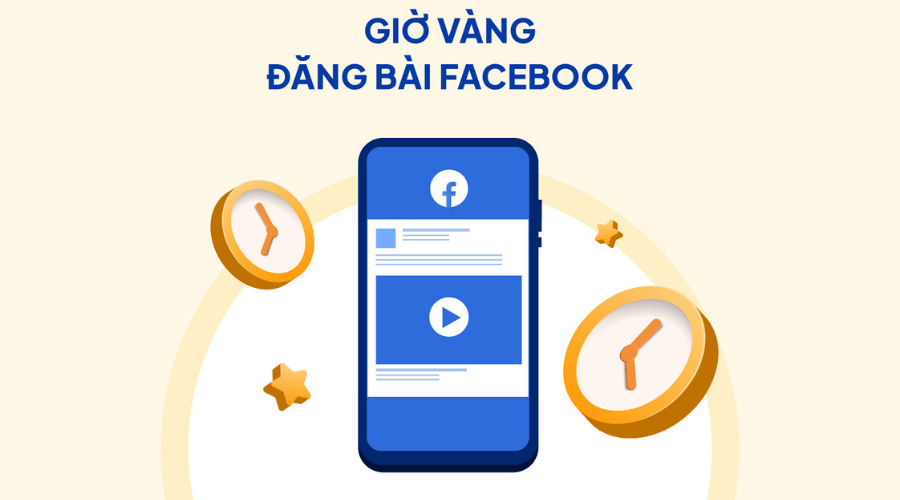 Các khung giờ vàng đăng bài Facebook hiệu quả cao