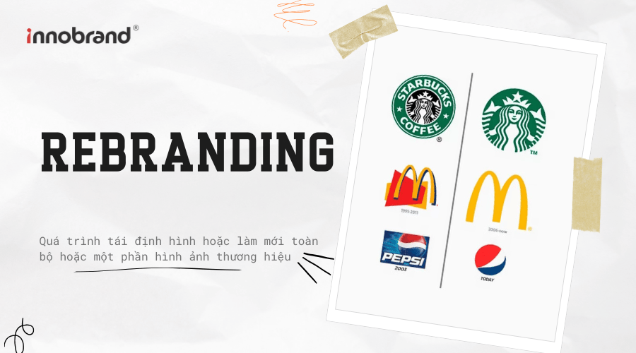Hiểu về Rebranding và Bài học rebranding từ các thương hiệu lớn.