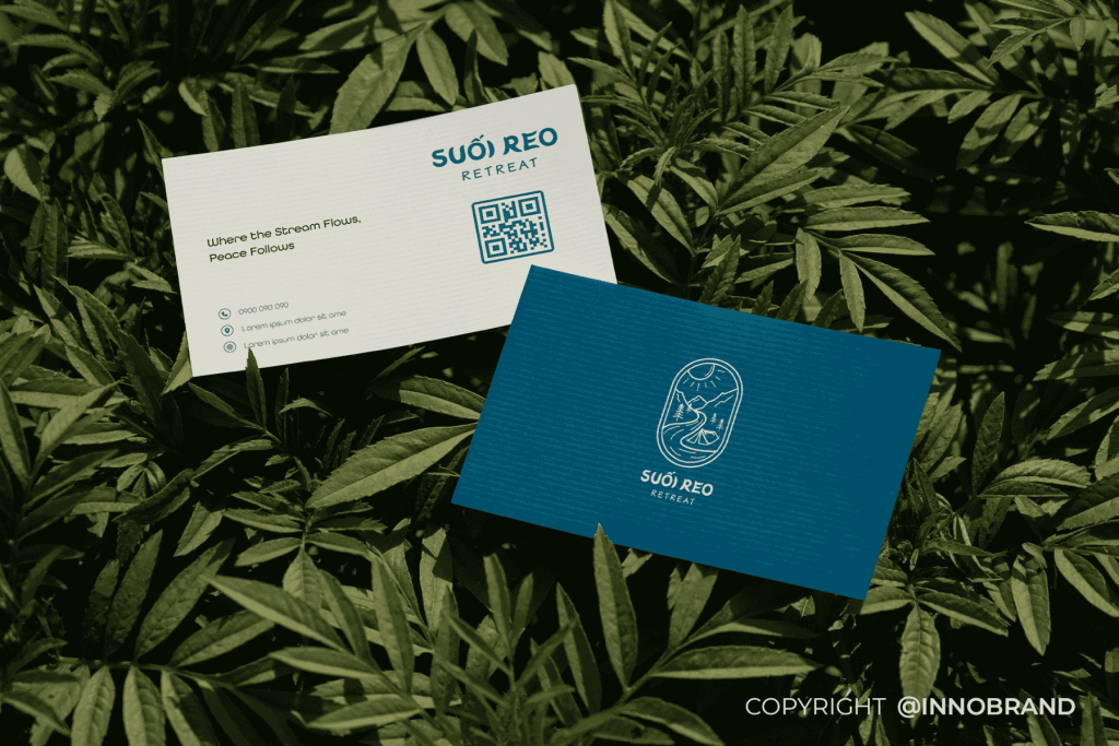 Card visit Suối Reo Retreat