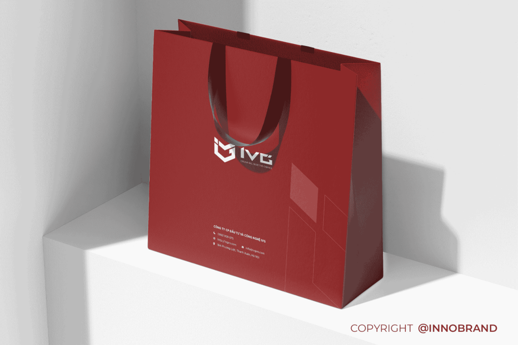 Thiết kế bộ nhận diện thương hiệu IVG