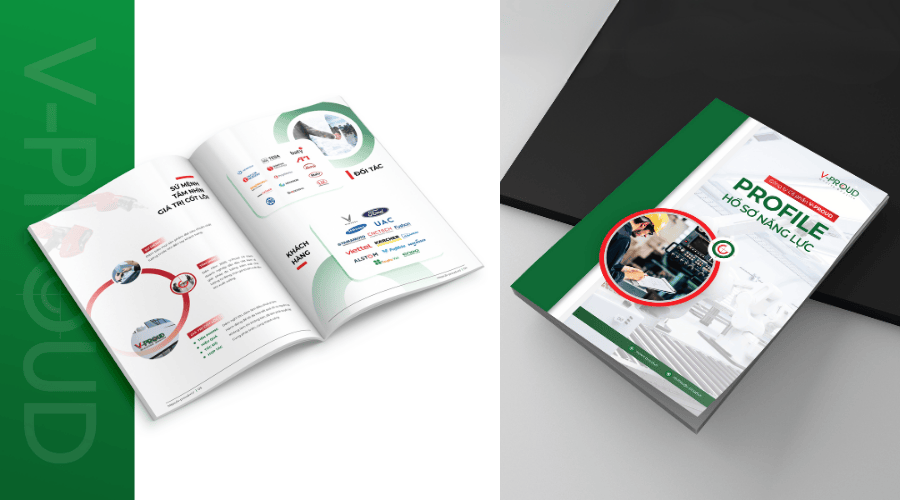 Thiết kế hồ sơ năng lực thương hiệu V-proud