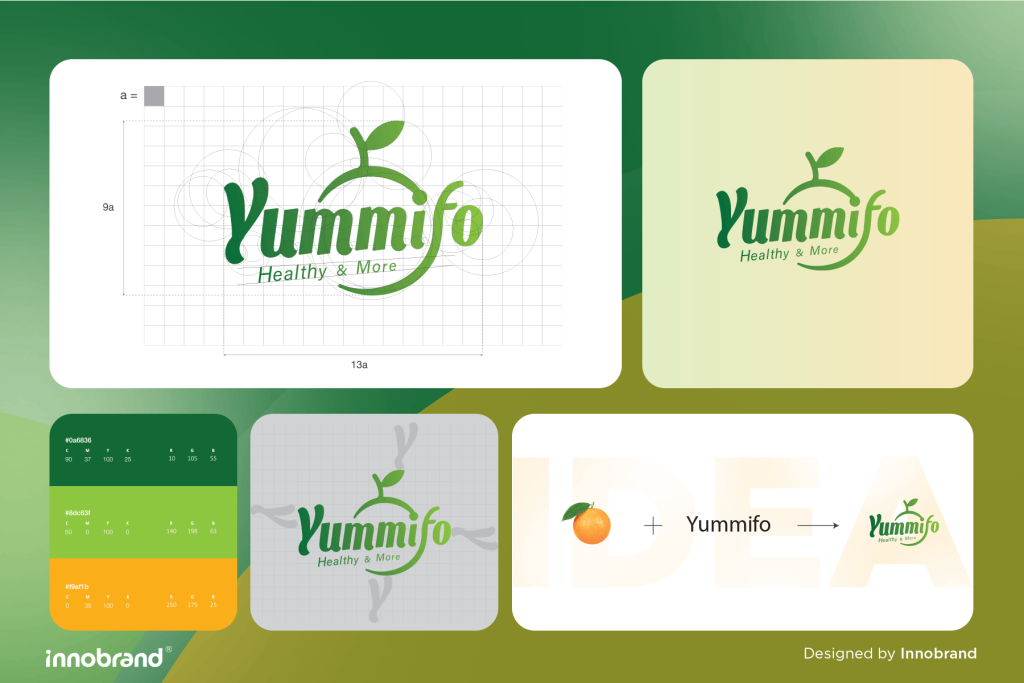 Thiết kế logo Yummifo